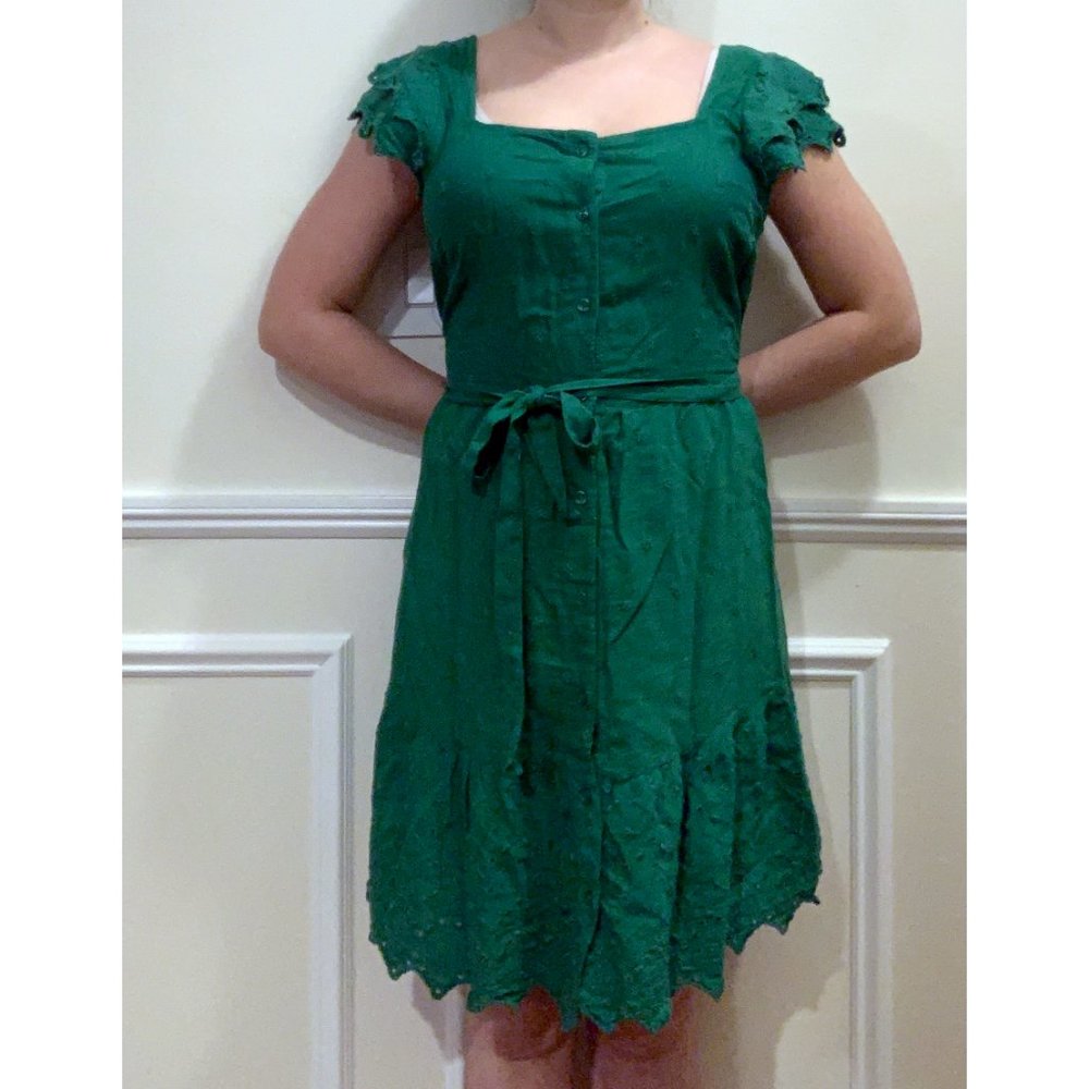 GREEN CONTRY DRESS - Picture 3 of 7